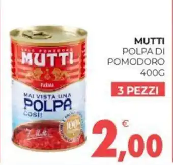 Eté MUTTI POLPA DI POMODORO 400g offerta