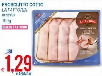 MD Discount La Fattoria Prosciutto Cotto 100g offerta