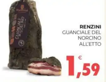 Eté RENZINI GUANCIALE DEL NORCINO ALL'ETTO offerta