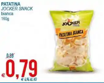 MD Discount Jocker Snack Patatina 160g offerta