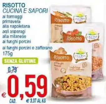 MD Discount Cucina e Sapori Risotto 175g offerta