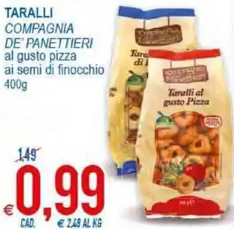 MD Discount Compagnia de'Panettieri Taralli 400g offerta