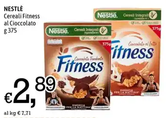 Famila Market NESTLÉ Cereali Fitness al Cioccolato g 375 offerta