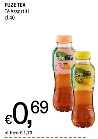 Famila Market FUZE TEA Tè Assortiti cl 40 offerta