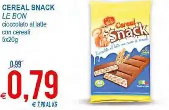 Le Bon Cereal Snack 5x20g