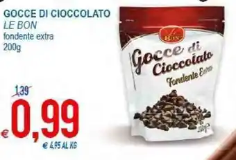 MD Discount Le Bon Gocce di Cioccolato 200g offerta