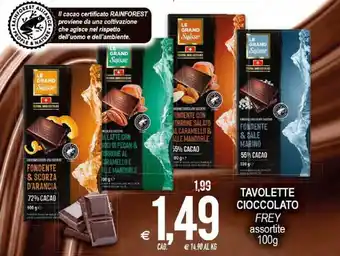MD Discount Frey Tavolette Cioccolato 100g offerta