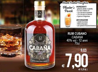 MD Discount Cabana Rum Cubano 70cl offerta