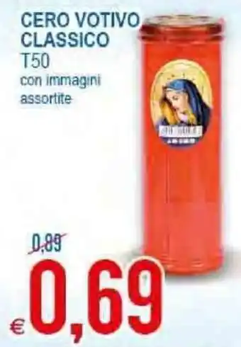 MD Discount T50 Cero Votivo Classico offerta