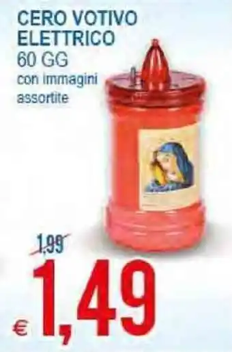 MD Discount 60 GG Cero Votivo Elettrico offerta