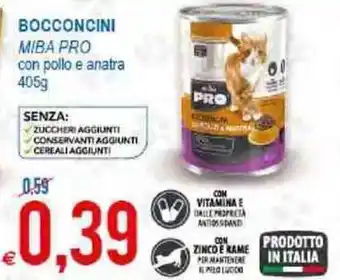MD Discount Miba Pro Bocconcini 405g offerta