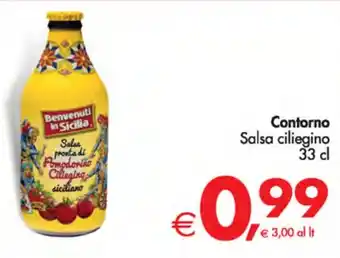 Deco Supermercati Contorno Salsa ciliegino 33 cl offerta