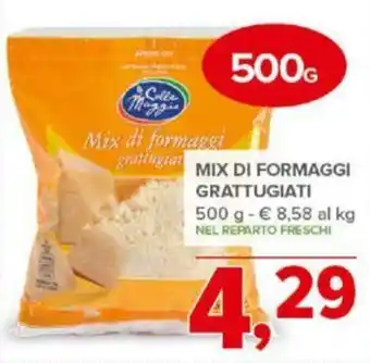 Todis MIX DI FORMAGGI GRATTUGIATI 500 g offerta