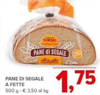 Todis PANE DI SEGALE A FETTE 500 g offerta