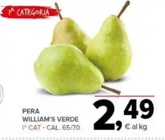 Todis PERA WILLIAM'S VERDE offerta