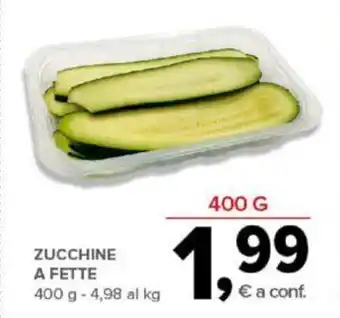 Todis ZUCCHINE A FETTE 400 g offerta