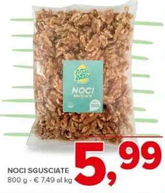 Todis NOCI SGUSCIATE 800 g offerta