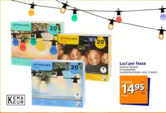 Action Luci per feste offerta