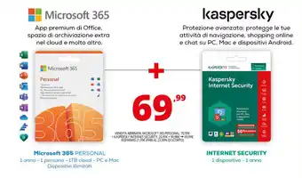 Microsoft 365 Personal + Kaspersky Internet Security