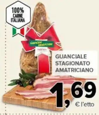 Todis GUANCIALE STAGIONATO AMATRICIANO offerta