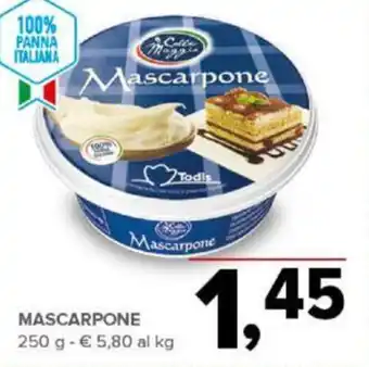 Todis MASCARPONE 250 g offerta