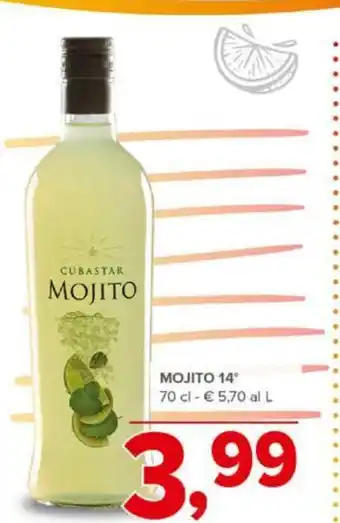 Todis MOJITO 14° 70 cl offerta