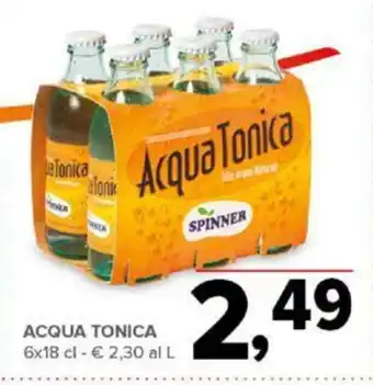 Todis ACQUA TONICA 6x18 cl offerta