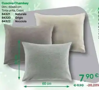 Cuscino Chambay