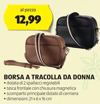 ALDI BORSA A TRACOLLA DA DONNA offerta