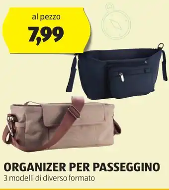 ALDI ORGANIZER PER PASSEGGINO offerta
