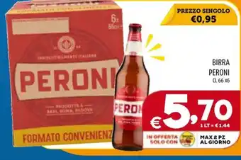 BIRRA PERONI CL 66 X6