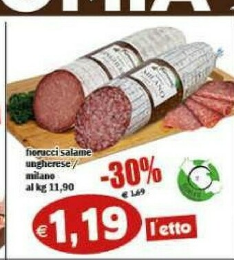 Il Castoro Supermercati Salame offerta
