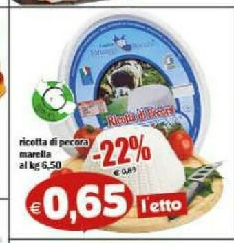 Il Castoro Supermercati Ricotta offerta