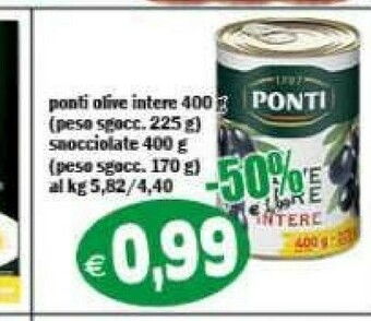 Il Castoro Supermercati Olive offerta