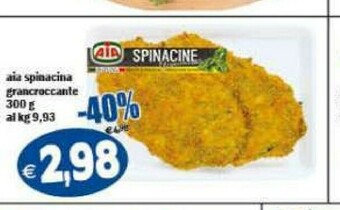 Il Castoro Supermercati Spinacine offerta