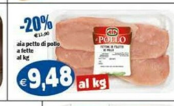 Il Castoro Supermercati Petto di pollo offerta