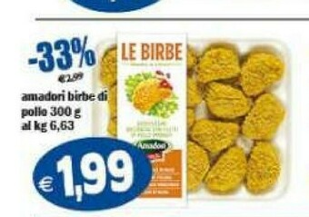 Il Castoro Supermercati Crocchette di pollo offerta