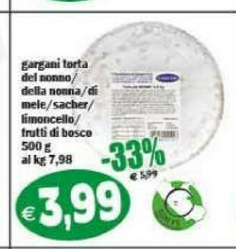 Il Castoro Supermercati Torte offerta