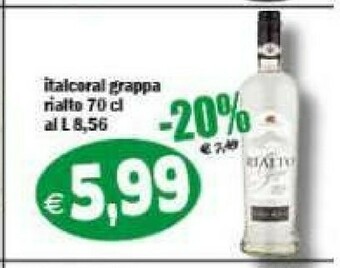 Il Castoro Supermercati Grappa offerta