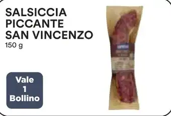 Coop SALSICCIA PICCANTE SAN VINCENZO 150 g offerta