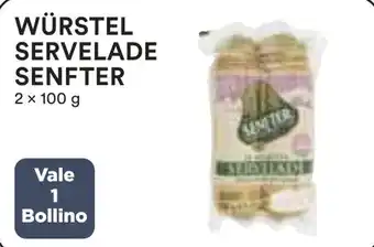 Coop WÜRSTEL SERVELADE SENFTER 2 x 100 g offerta