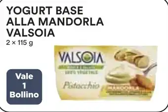 Coop YOGURT BASE ALLA MANDORLA VALSOIA 2 x 115 g offerta