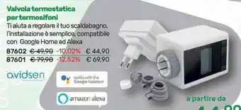 Avidsen Valvola termostatica per termosifoni