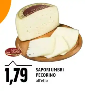 Emi Supermercati SAPORI UMBRI PECORINO all'etto offerta