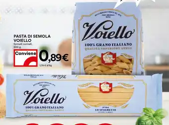 Coop Superstore PASTA DI SEMOLA VOIELLO formati normali, 500 g offerta