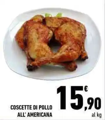 COSCETTE DI POLLO ALL' AMERICANA