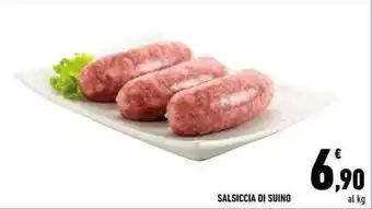 Conad City SALSICCIA DI SUINO offerta