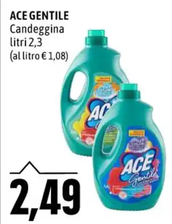 Emi Supermercati ACE GENTILE Candeggina Litri 2,3 offerta