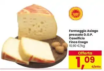 Formaggio Asiago pressato D.O.P. Caseificio Finco Enego