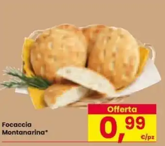 Interspar Focaccia Montanarina offerta